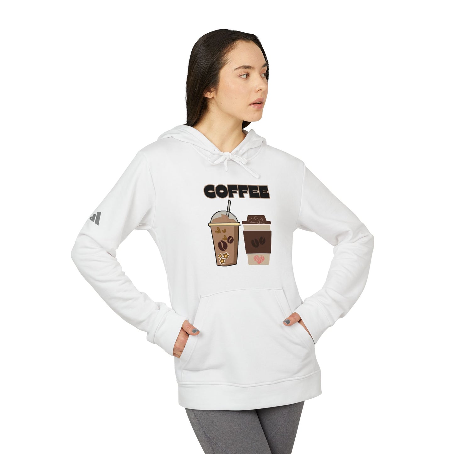 Best Customized adidas Unisex Fleece Coffee Hoodie For Coffee Addicts