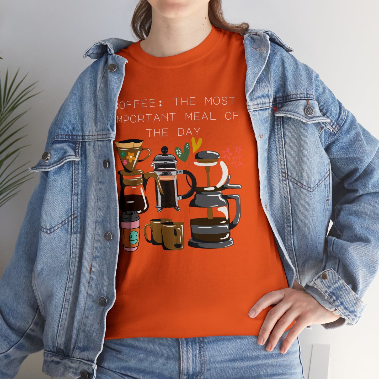 Best Unisex Coffee T-Shirt "Coffee: the most important meal of the day"