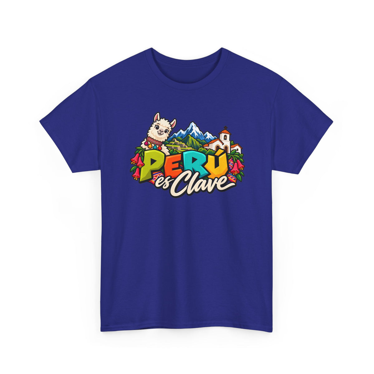 Best Perú es Clave T-Shirt - Alpaca & Machu Picchu Tee Gift