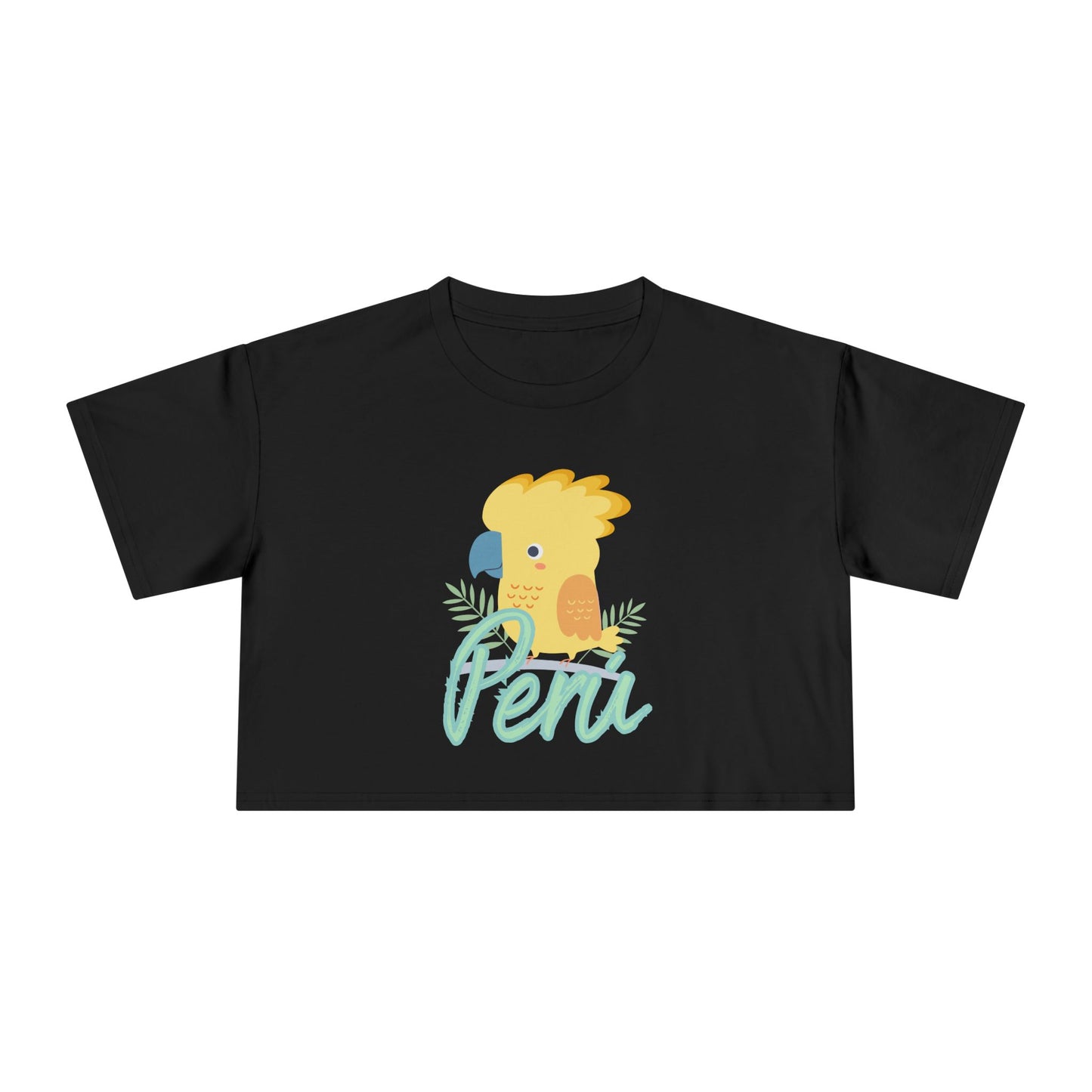 Best Peru Cockatoo Crop Top | Peruvian Gift USA