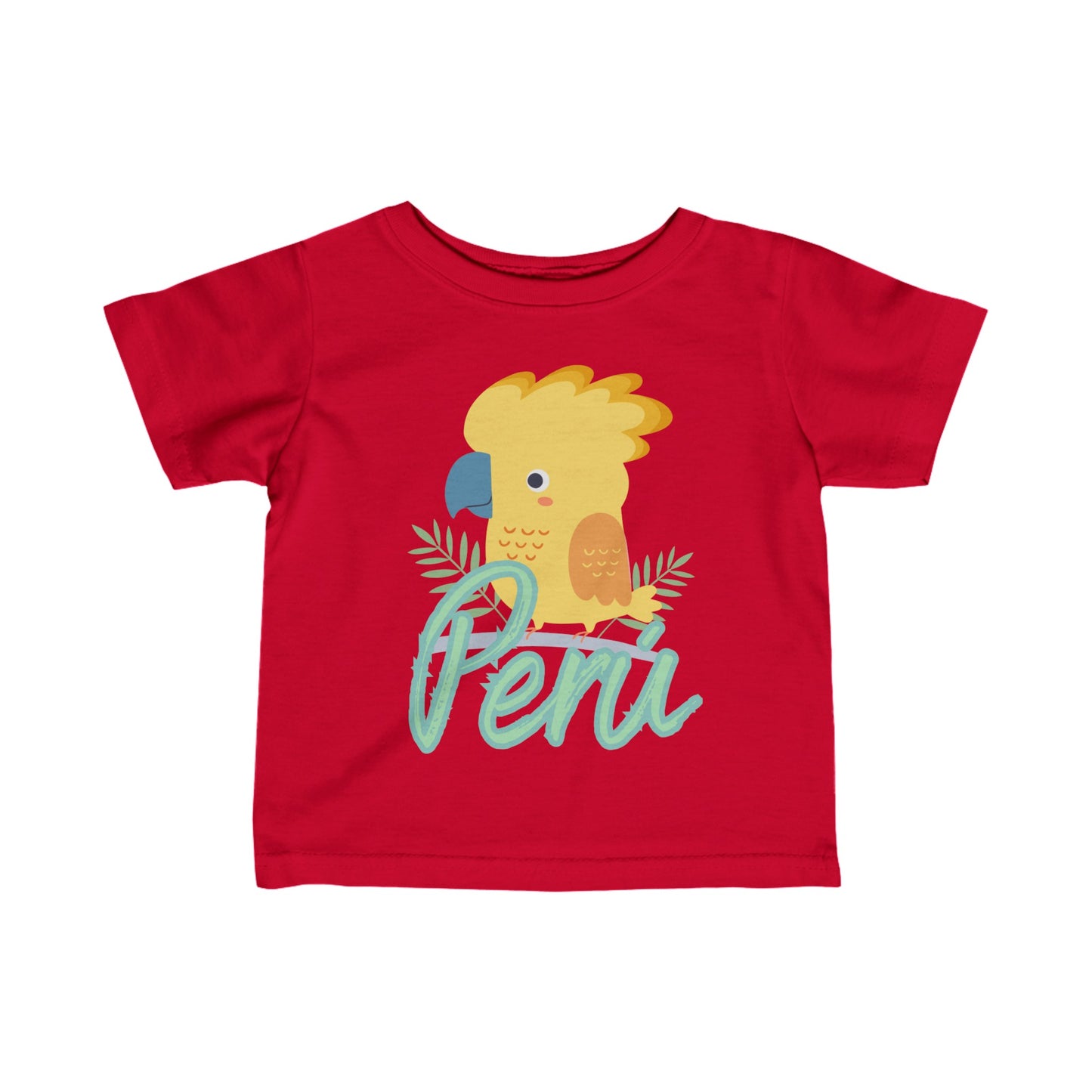 Best Peruvian Infant Fine Jersey Tee "Peru Gallito de Las Rocas"