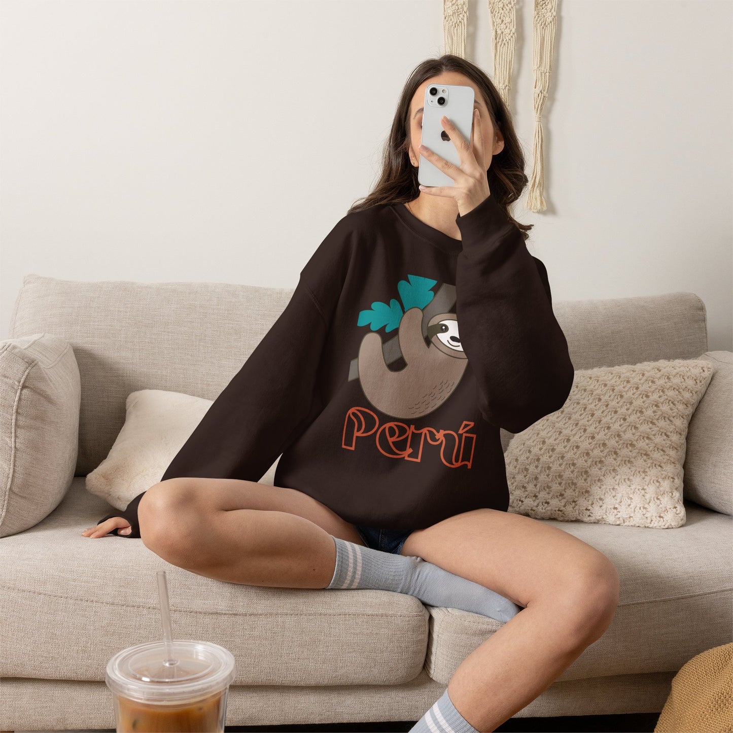 Best Peruvian Unisex Sweatshirt "Peru Rainforest"