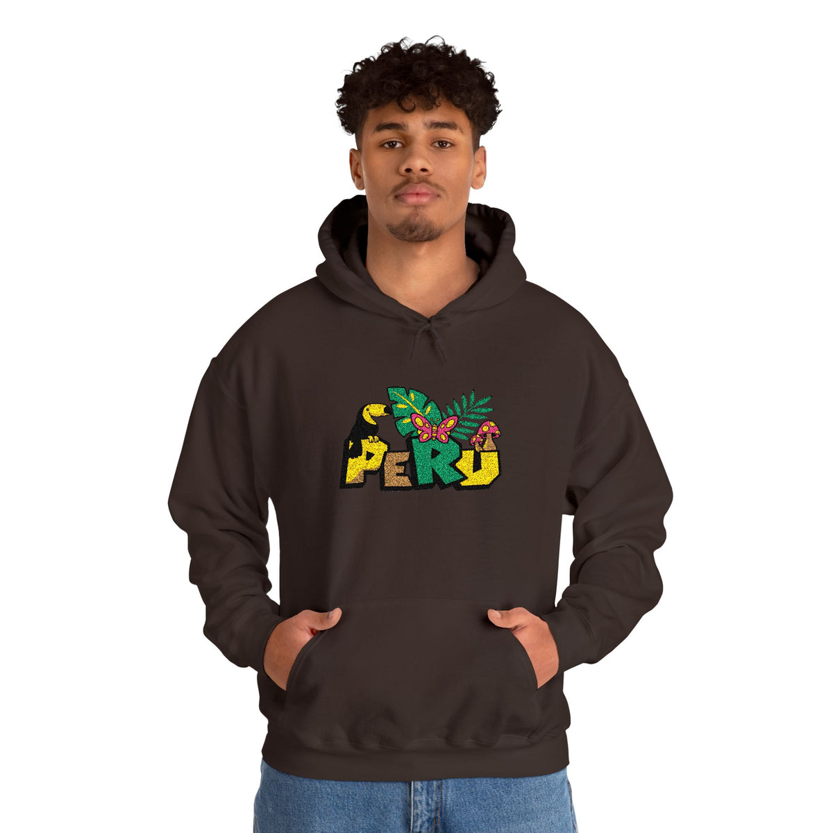 Best Peru Jungle Hoodie - Embroidered Toucan Amazon Gift