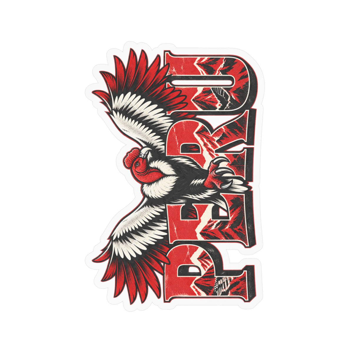 Best Peru Condor Sticker - Vinyl Decal