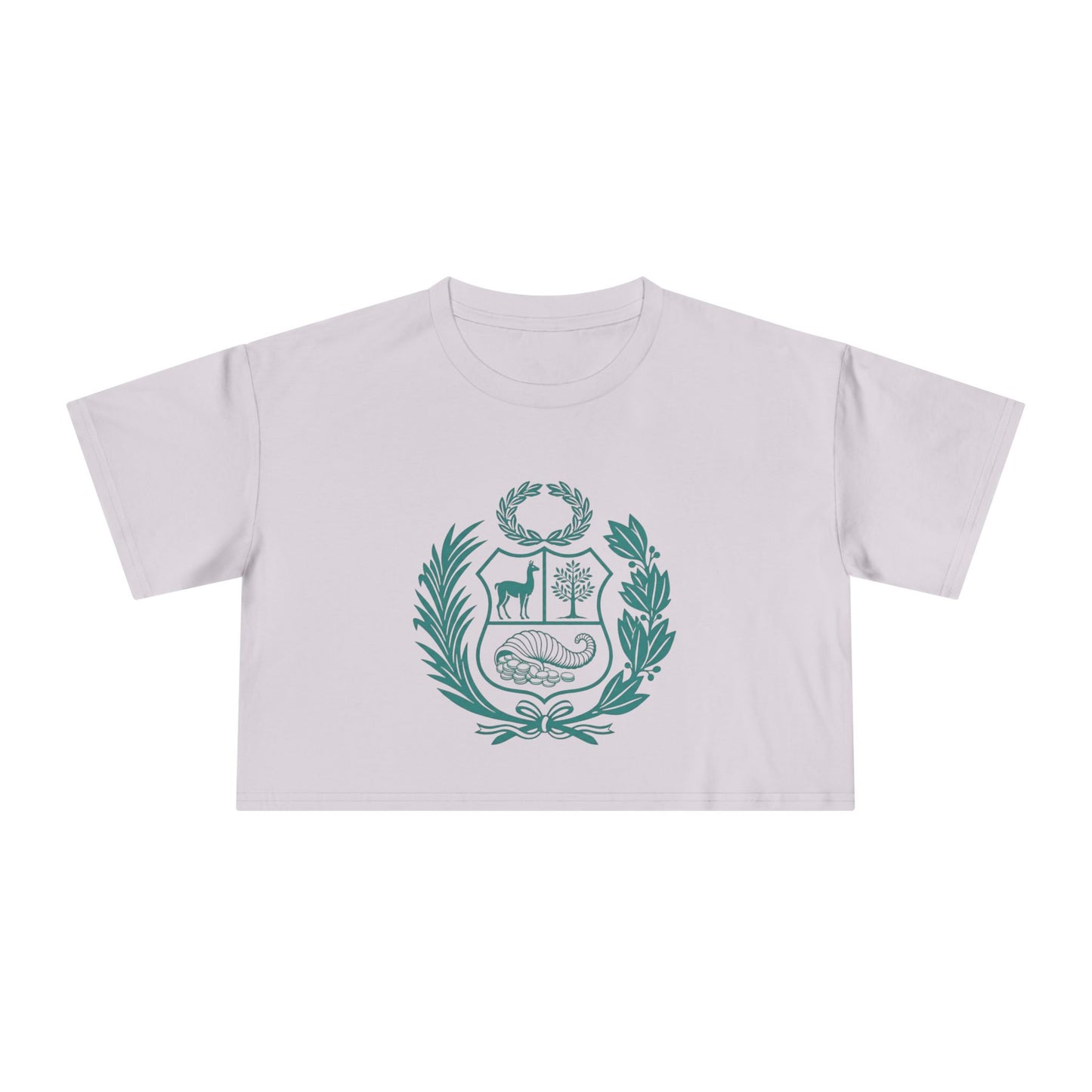 Best Peru Coat of Arms Crop Top | Peruvian Gift USA