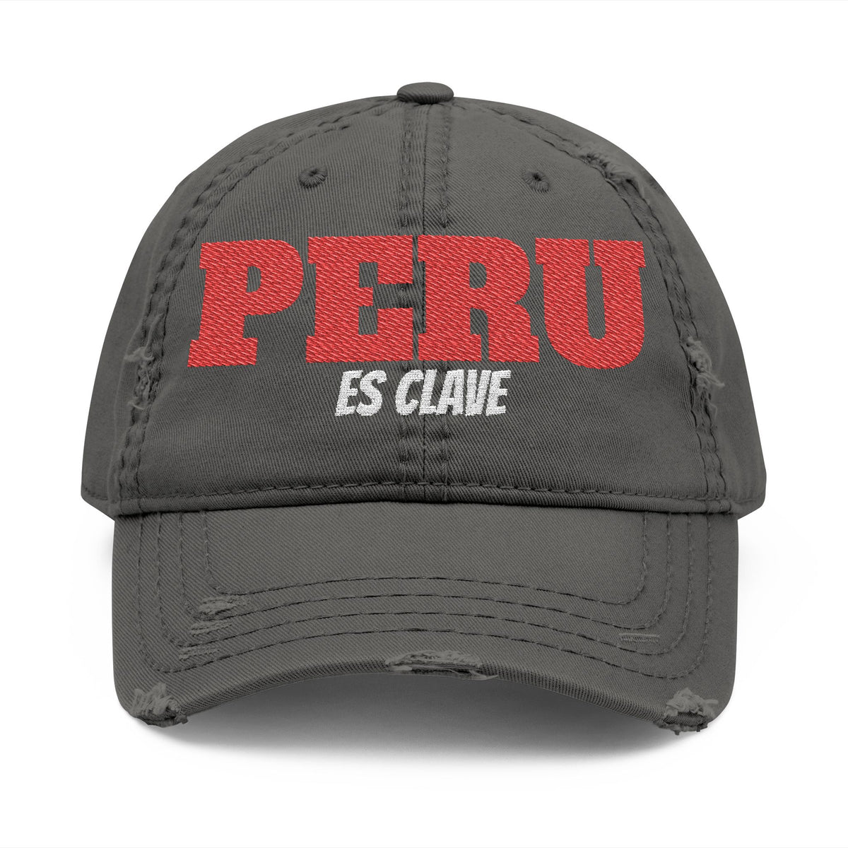 Best Peru Es Clave Embroidered Hat USA