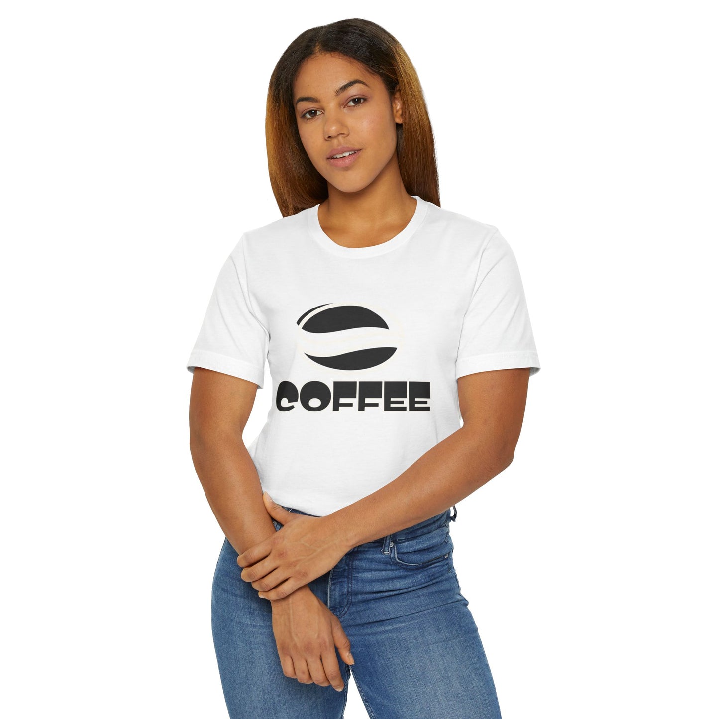 Minimalist Coffee Logo T-Shirt – Modern Graphic Tee for Coffee Lovers (USA Only)