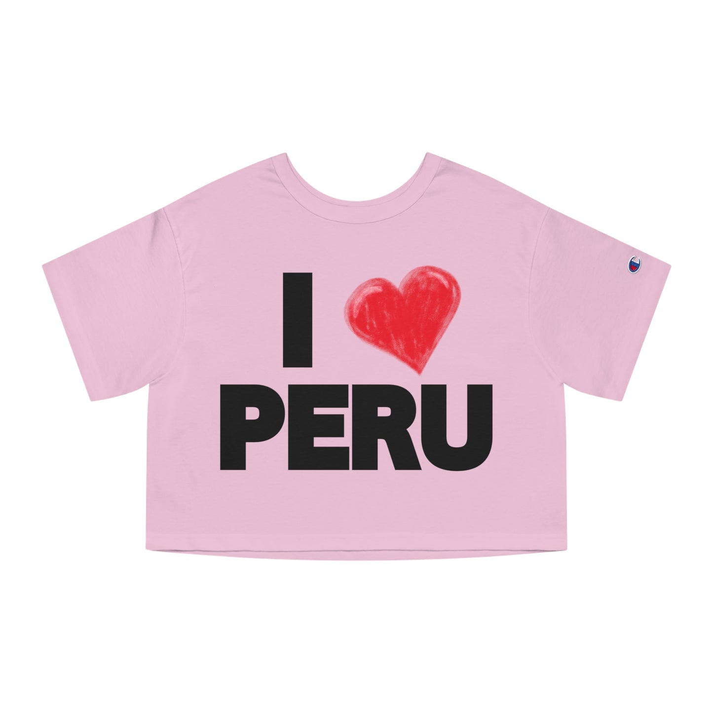 Champion Peruvian Cropped T-Shirt Champion "Love Peru"