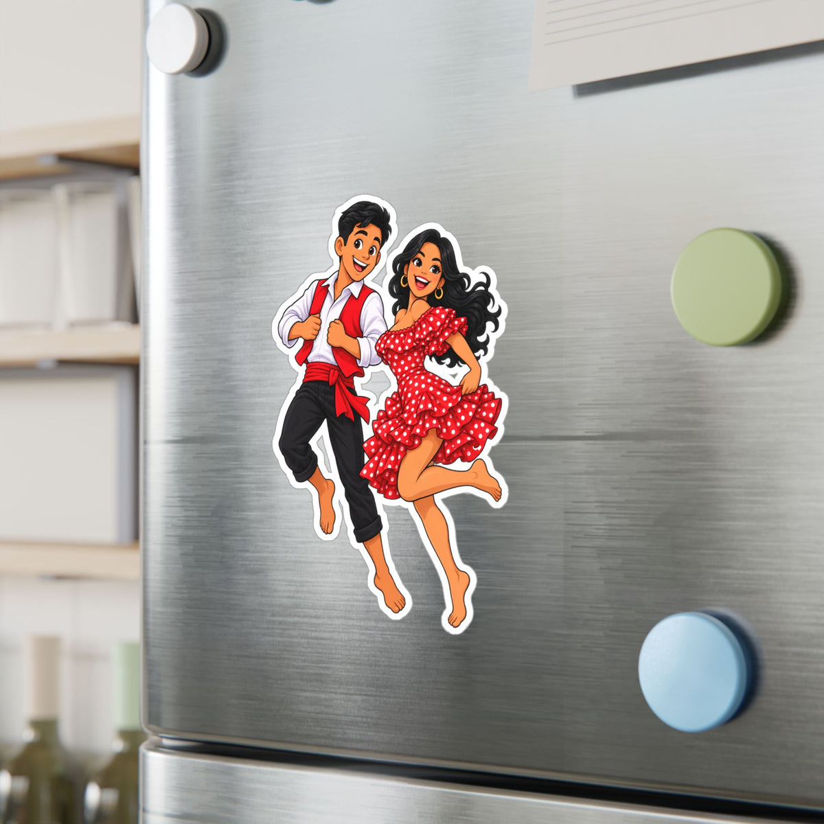 Best Peruvian Dance Couple Sticker - Afro-Peruvian Decal