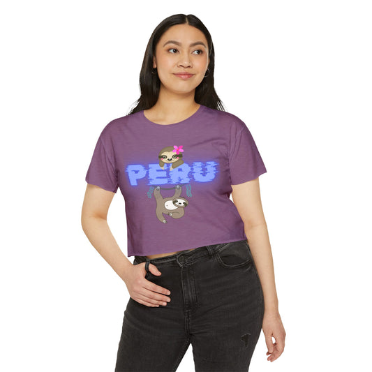 Best Peruvian Crop Top "Peru Jungle Love"