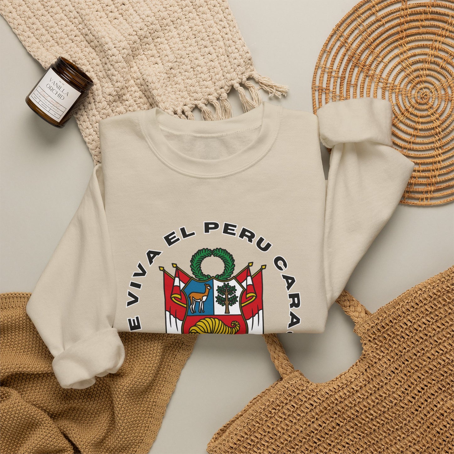Best Peruvian Unisex Sweatshirt "PERU Escarapela"