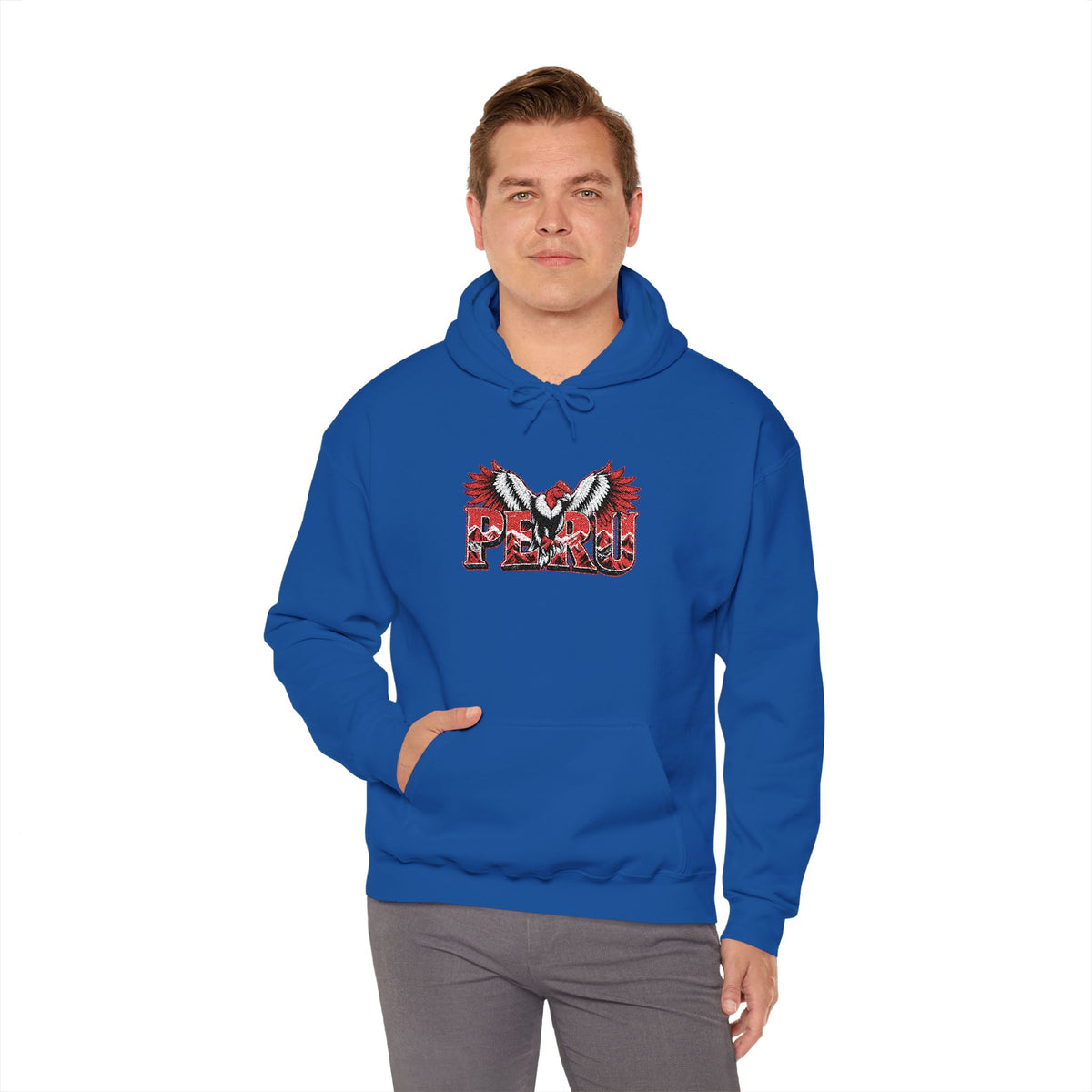 Best Peru Condor Embroidered Hoodie in USA