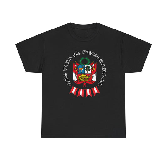 Best Que Viva El Peru Carajo T-Shirt USA Unisex Pride Tee