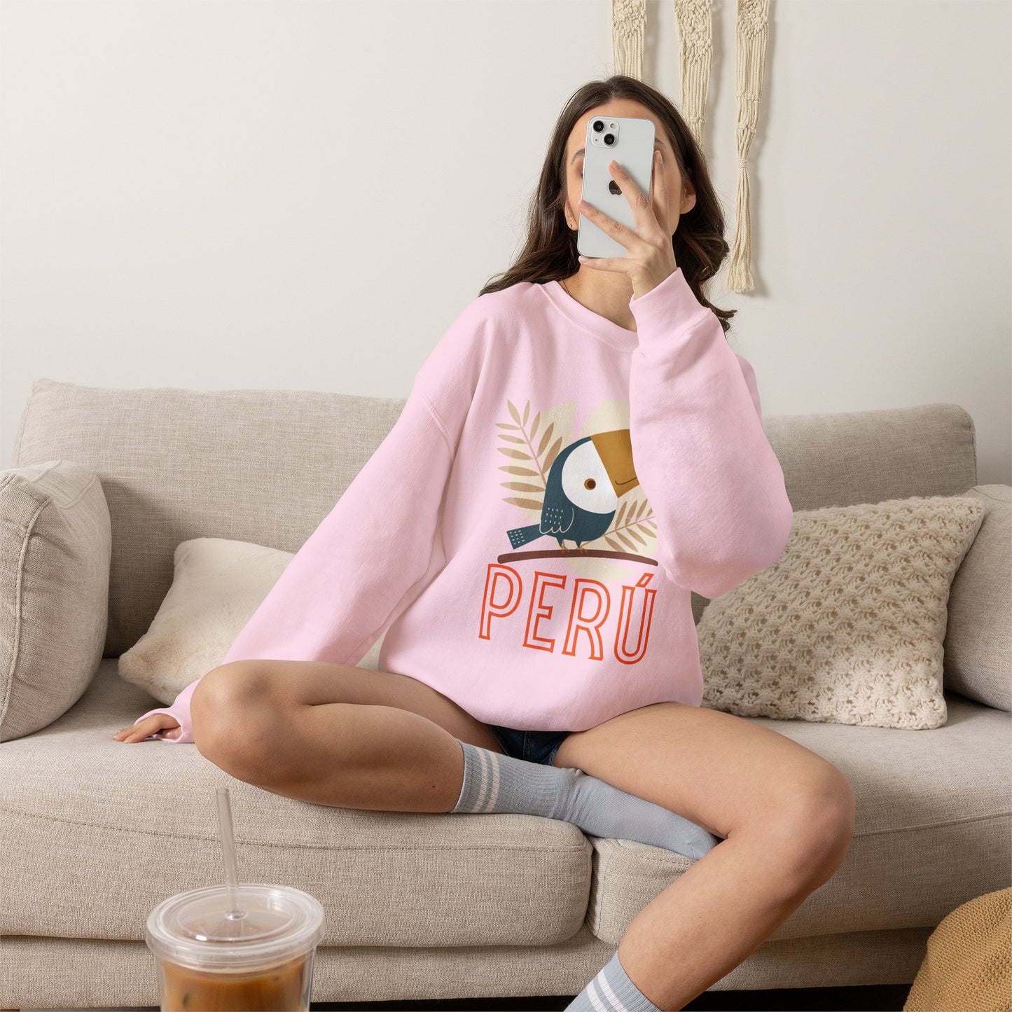 Best Peruvian Unisex Sweatshirt "Peru Toucan"