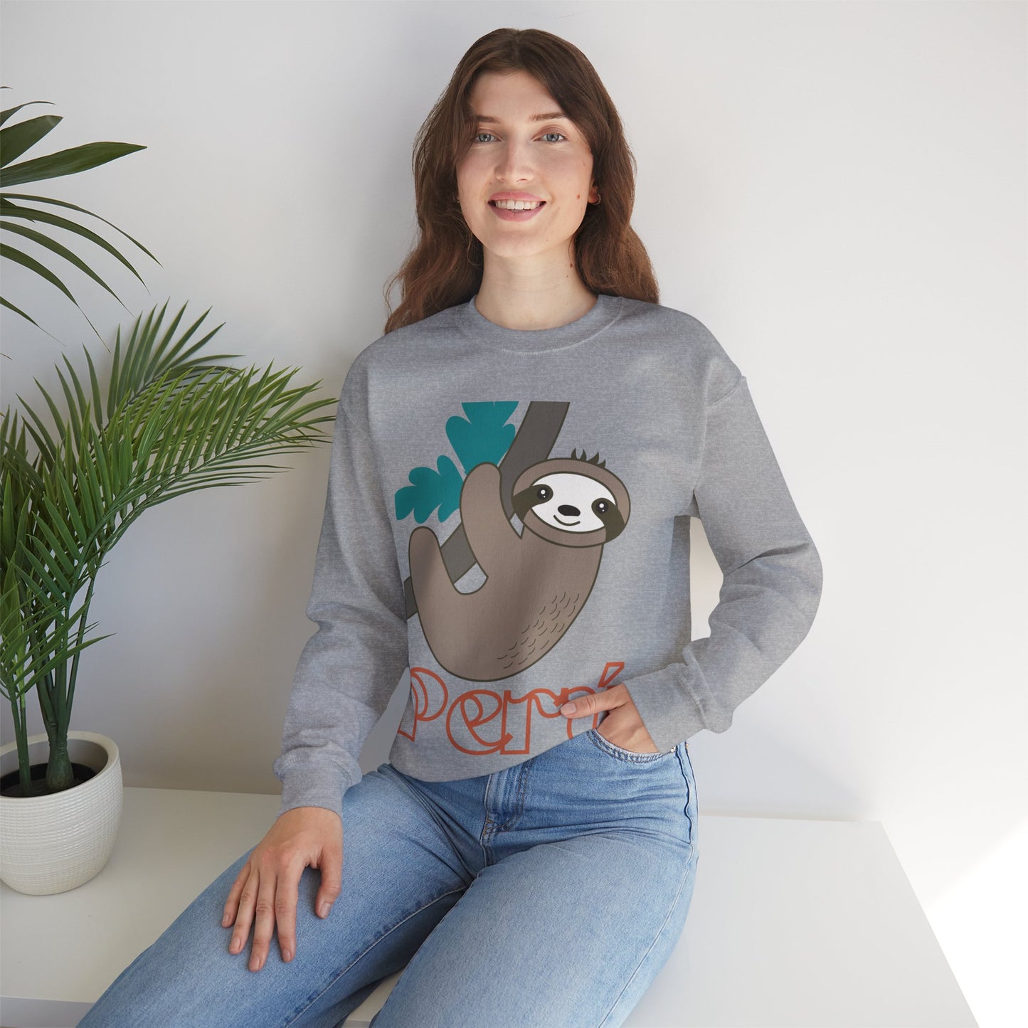 Best Unisex Peruvian Sweatshirt "Peru Rain Forest"