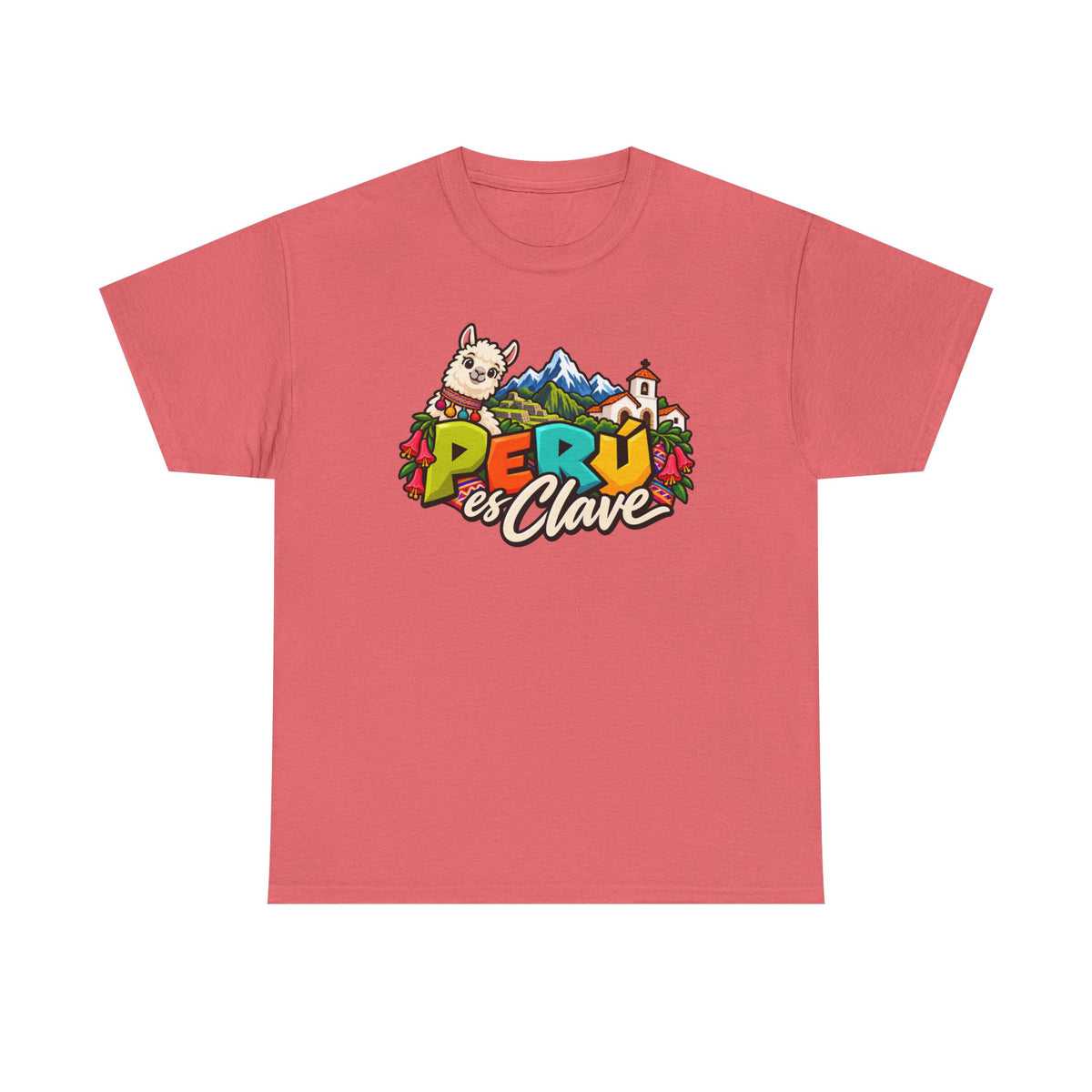 Best Perú es Clave T-Shirt - Alpaca & Machu Picchu Tee Gift