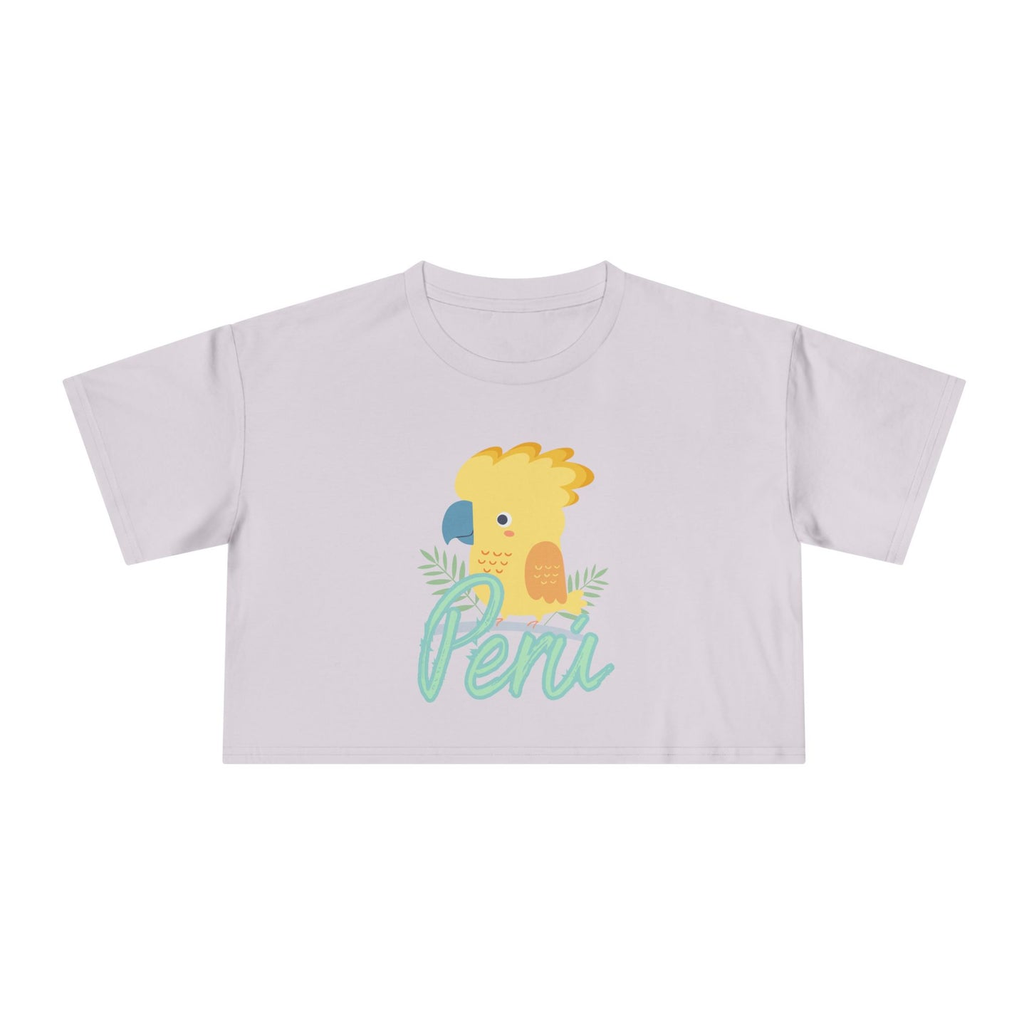 Best Peru Cockatoo Crop Top | Peruvian Gift USA