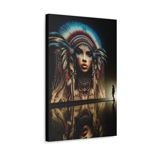 Peruvian Ashaninka Amazon Canvas Prints