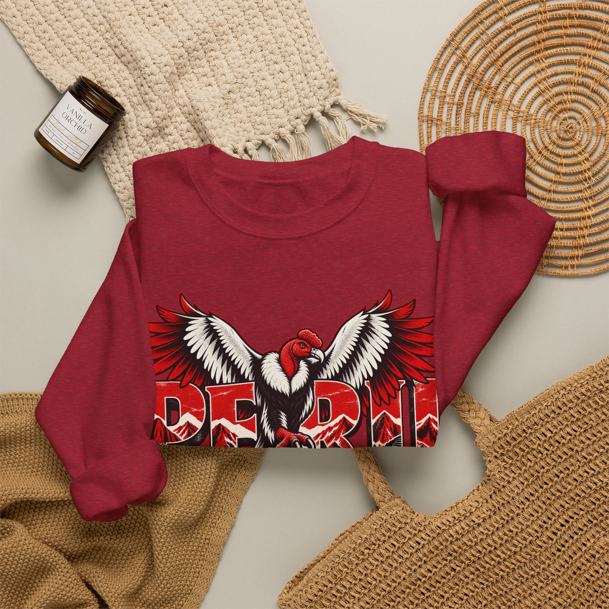 Best Peru Condor Sweatshirt - Peruvian Crewneck