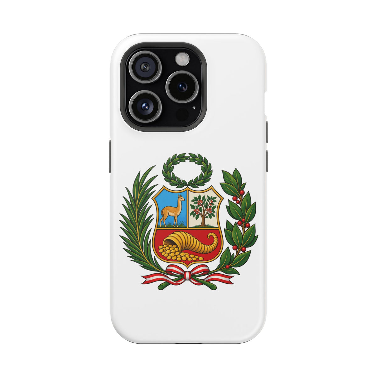 Best Peru Coat of Arms Phone Case - Escudo Nacional Gift