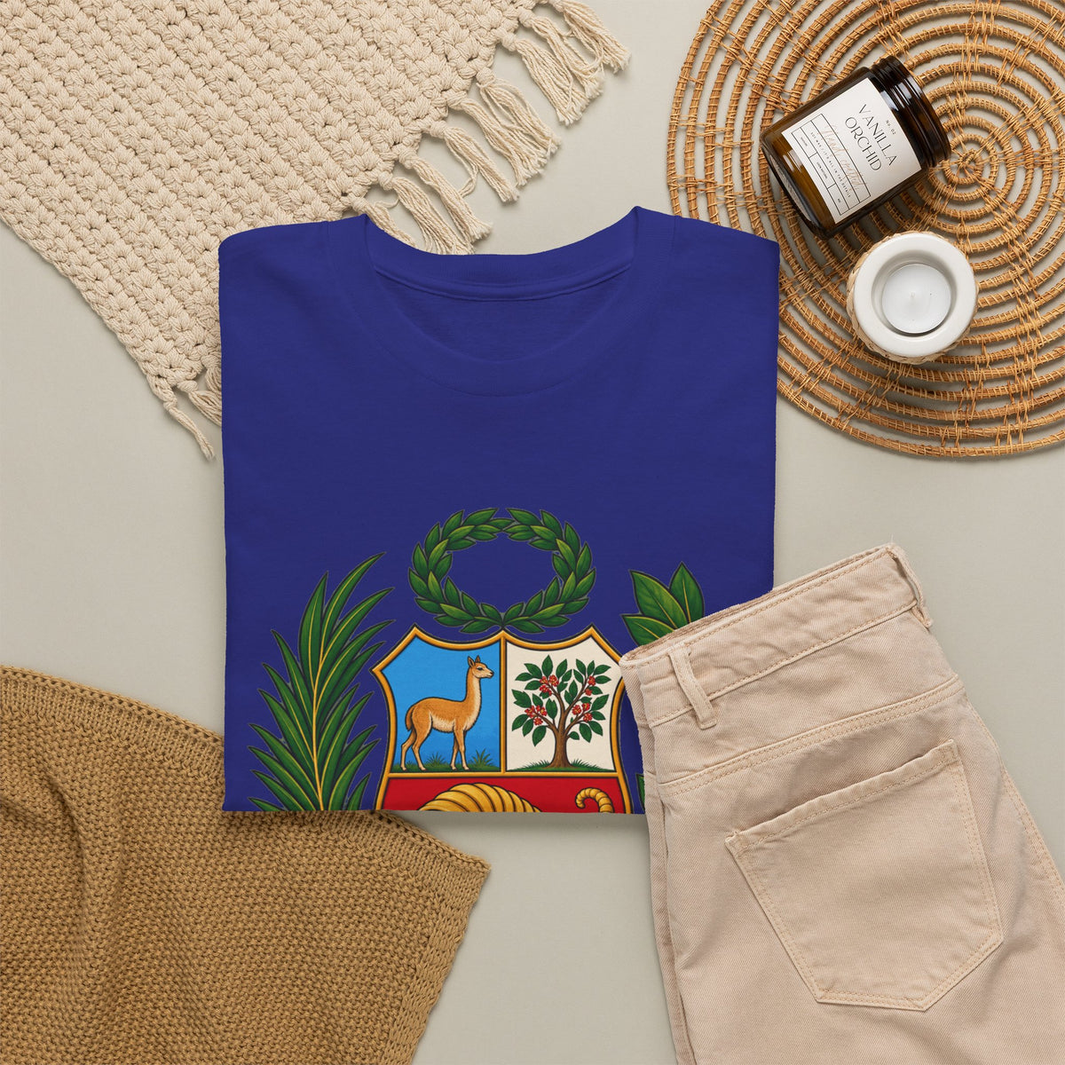 Best Peru Coat of Arms T-Shirt - Escudo Nacional Tee Gift