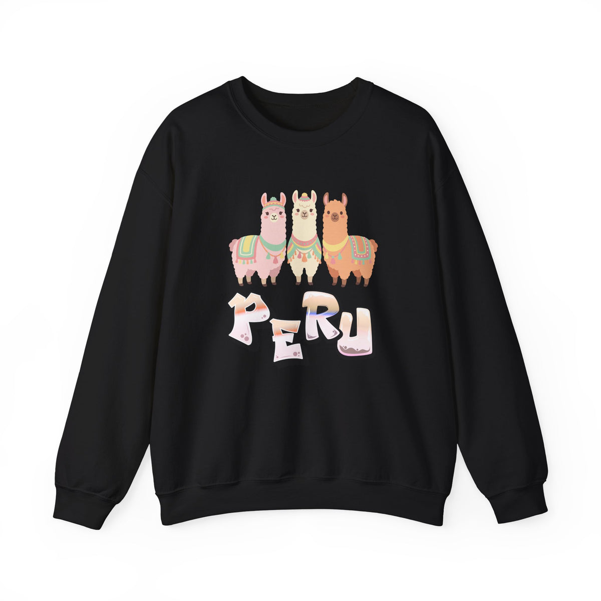 Best Peru Three Llamas Sweatshirt - Peruvian Crewneck