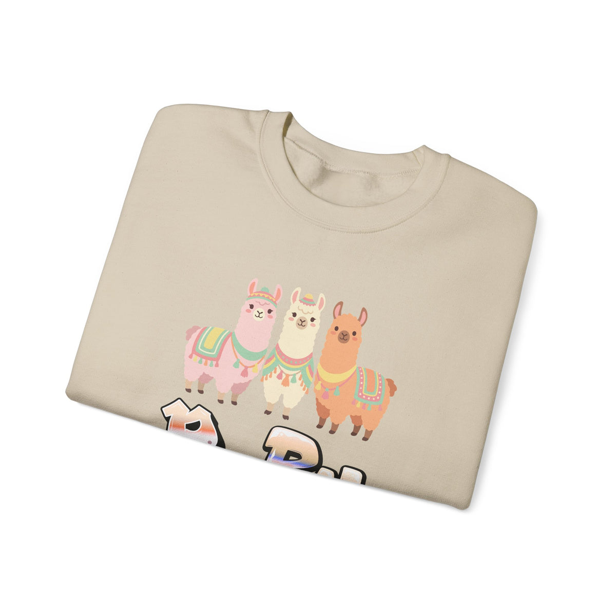 Best Pastel Llama Peru Sweatshirt - Cute Llamas Crewneck