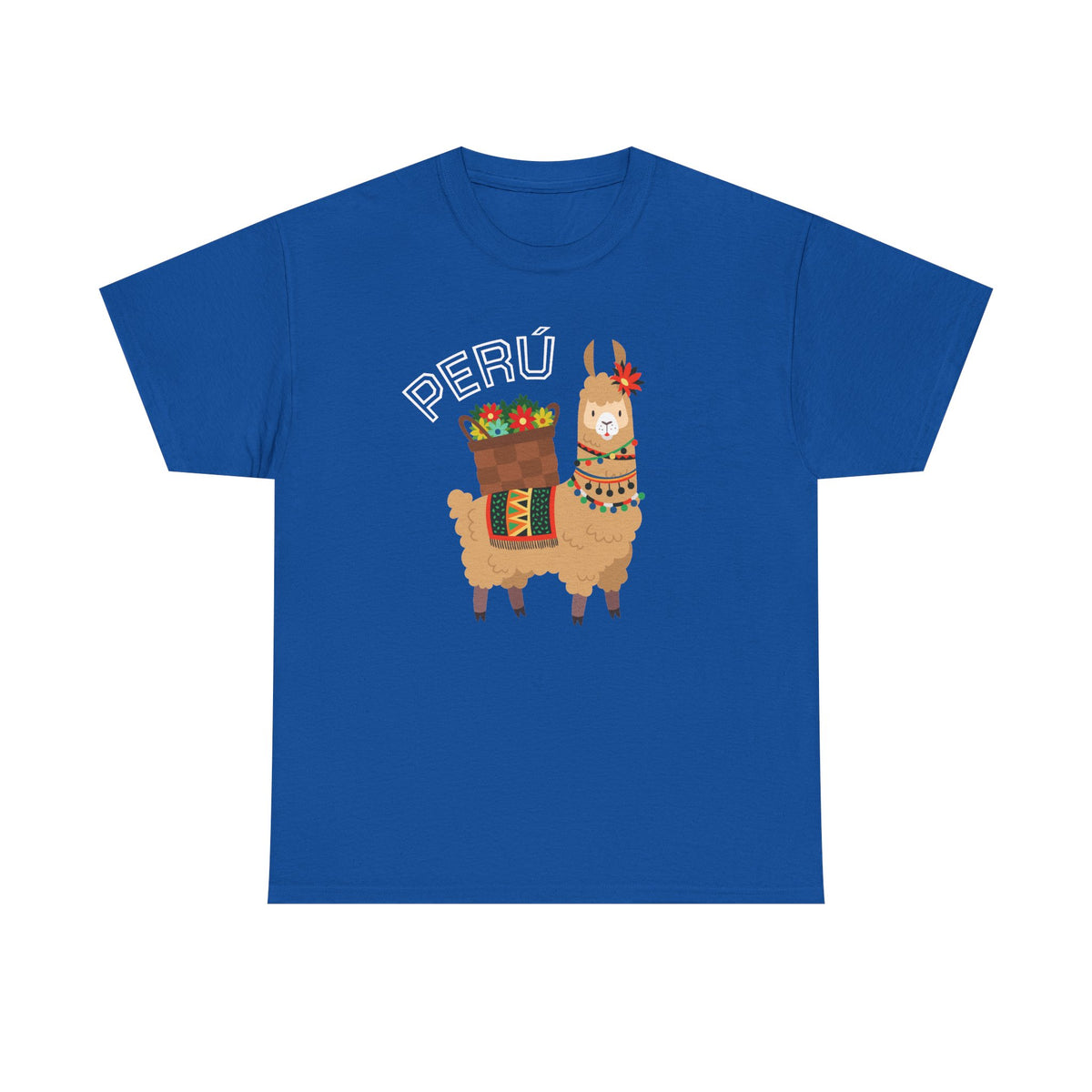 Best Peru Llama T-Shirt USA Unisex Andean Llama Pride Tee