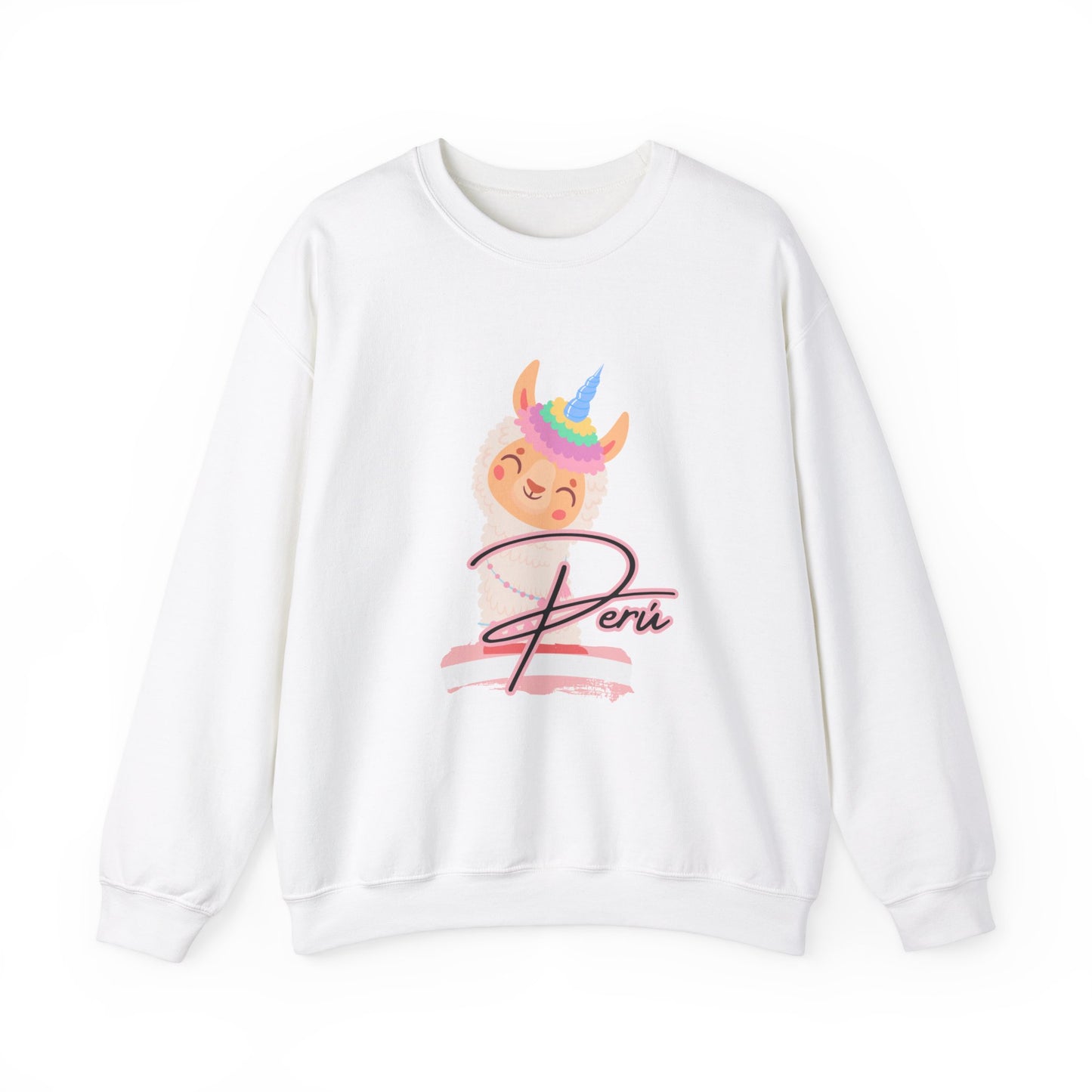 Best Unisex Sweatshirt Peruvian Inspired "Llama Unicorn"