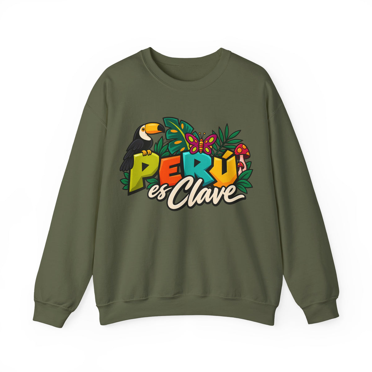 Best Perú es Clave Sweatshirt - Amazon Toucan Jungle Gift