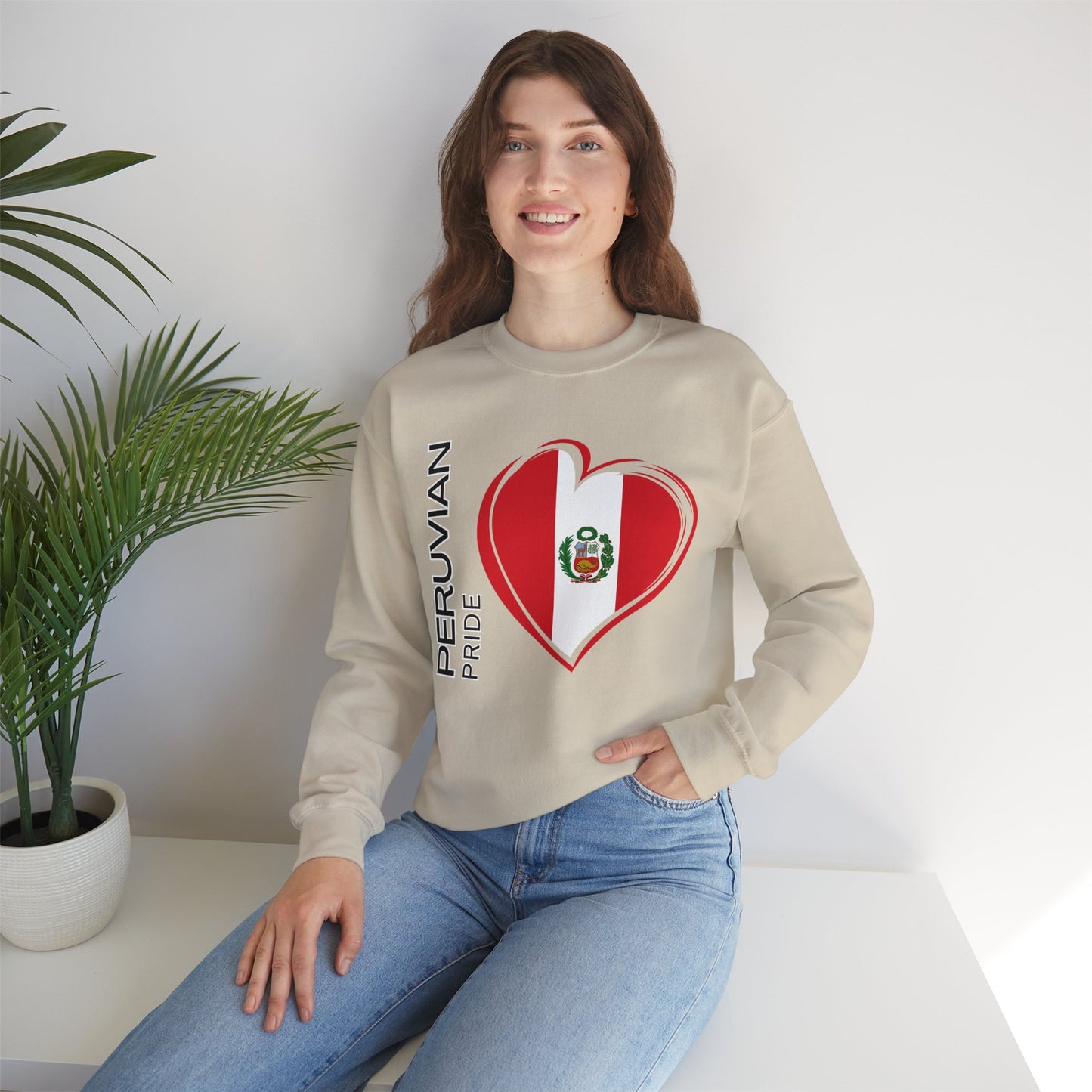 Unisex Sweatshirt "Peruvian Flag"