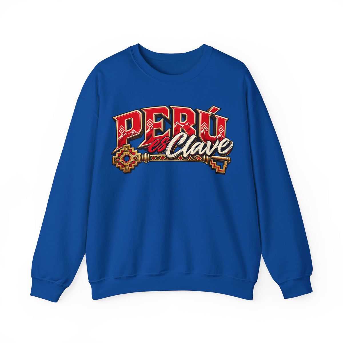 Best Perú es Clave Sweatshirt - Gold Key & Andes Crewneck