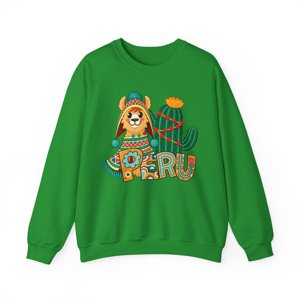 Best Peru Llama Sweatshirt - Cozy Peruvian Crewneck Gift
