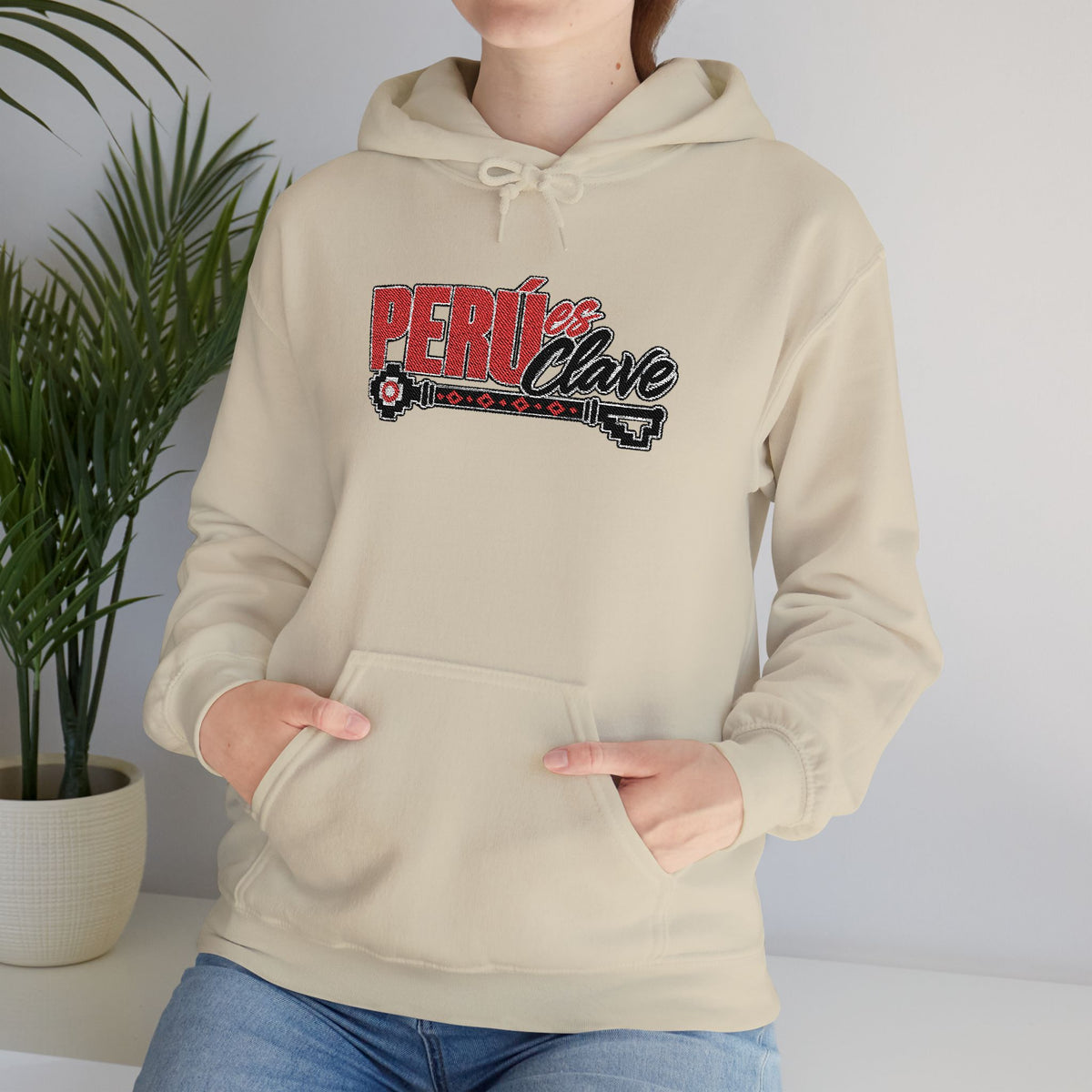 Best Peru Es Clave Embroidered Hoodie USA
