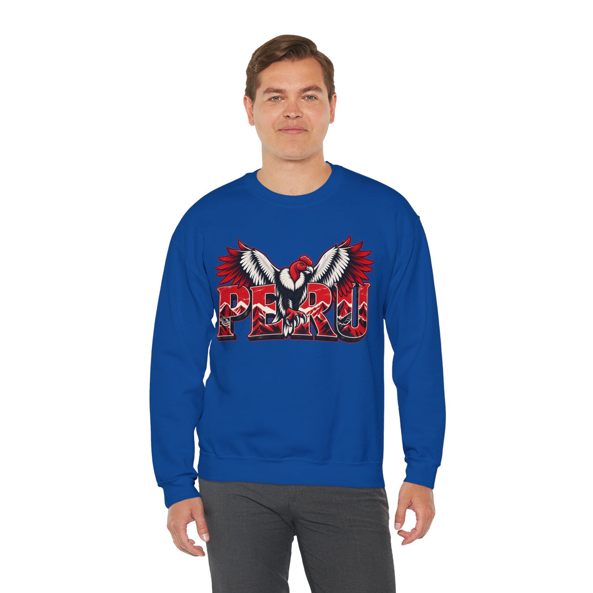 Best Peru Condor Sweatshirt - Andes Mountains Crewneck Gift