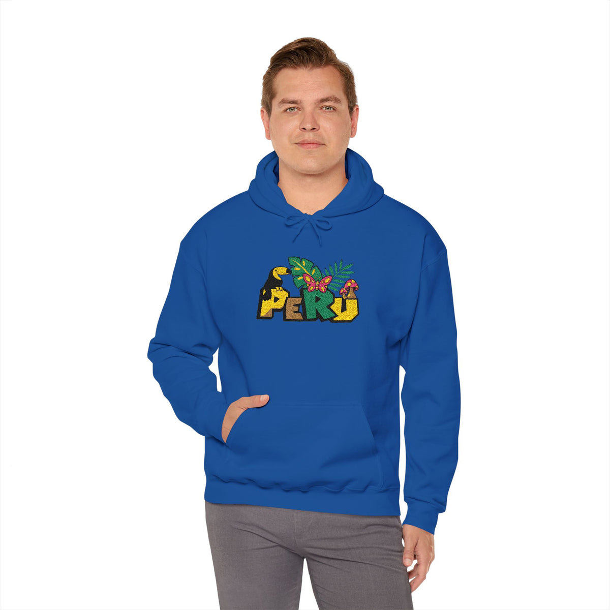 Best Peru Jungle Hoodie - Embroidered Toucan Amazon Gift