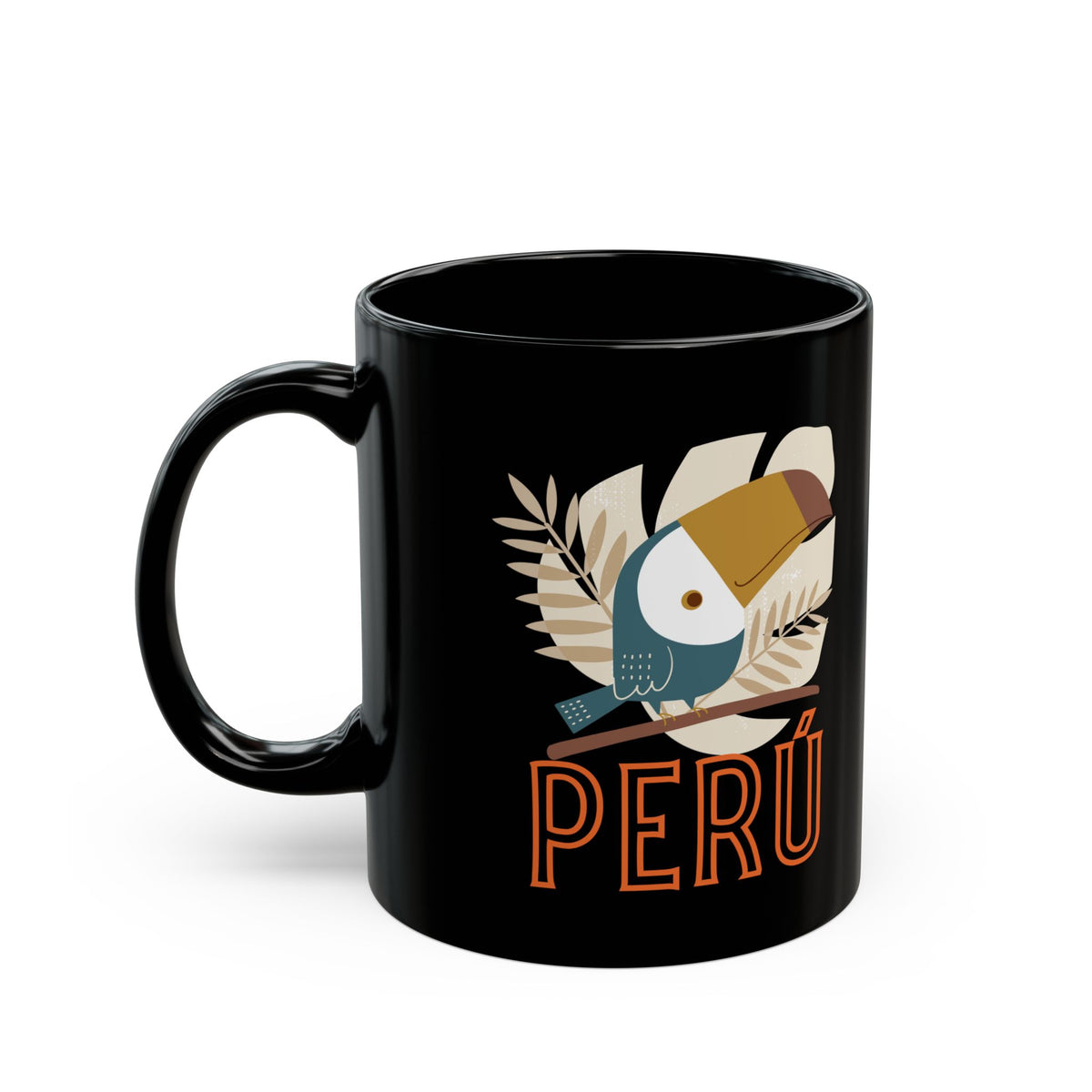 Best Peruvian Black Coffee Mug "Peru Rainforest"