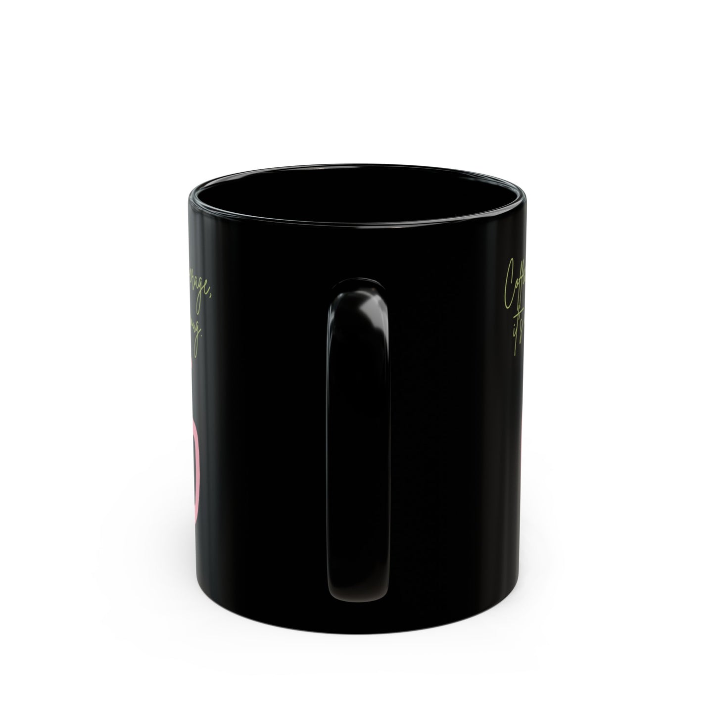 Best Coffee Black Mug (11oz, 15oz) "Coffee isn't a beverage, it's a Hug in a Mug"