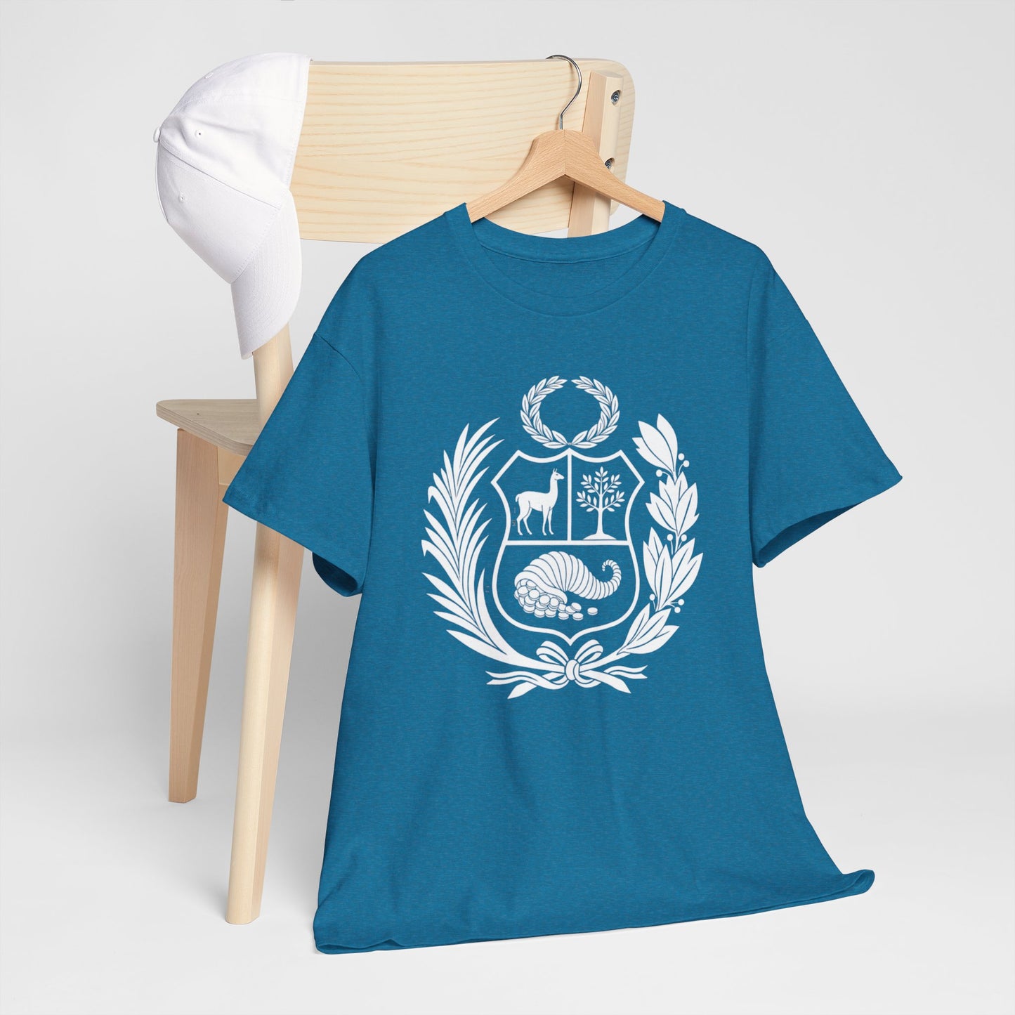 Best Peru Coat of Arms T-Shirt USA Unisex Peruvian Pride Tee