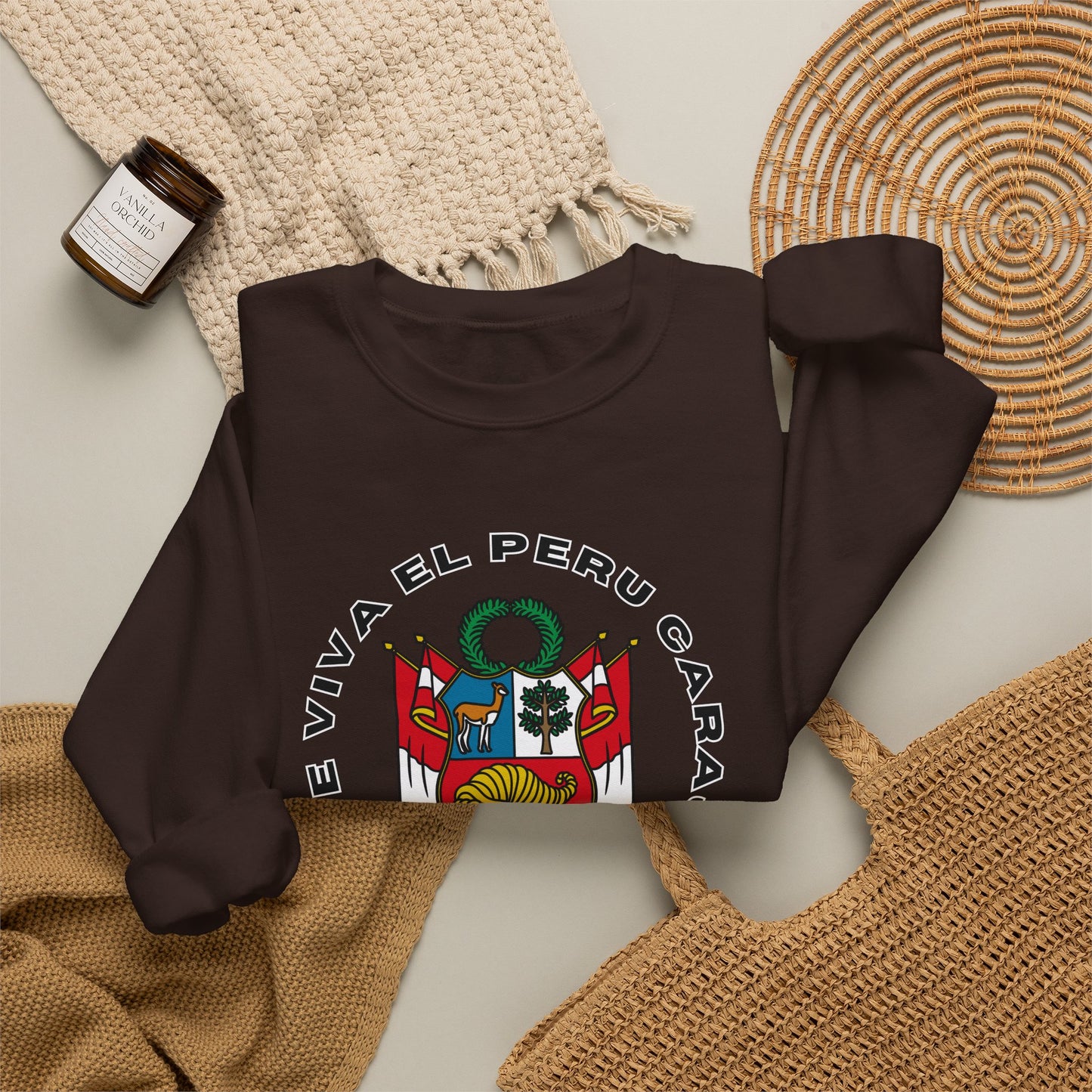 Best Peruvian Unisex Sweatshirt "PERU Escarapela"