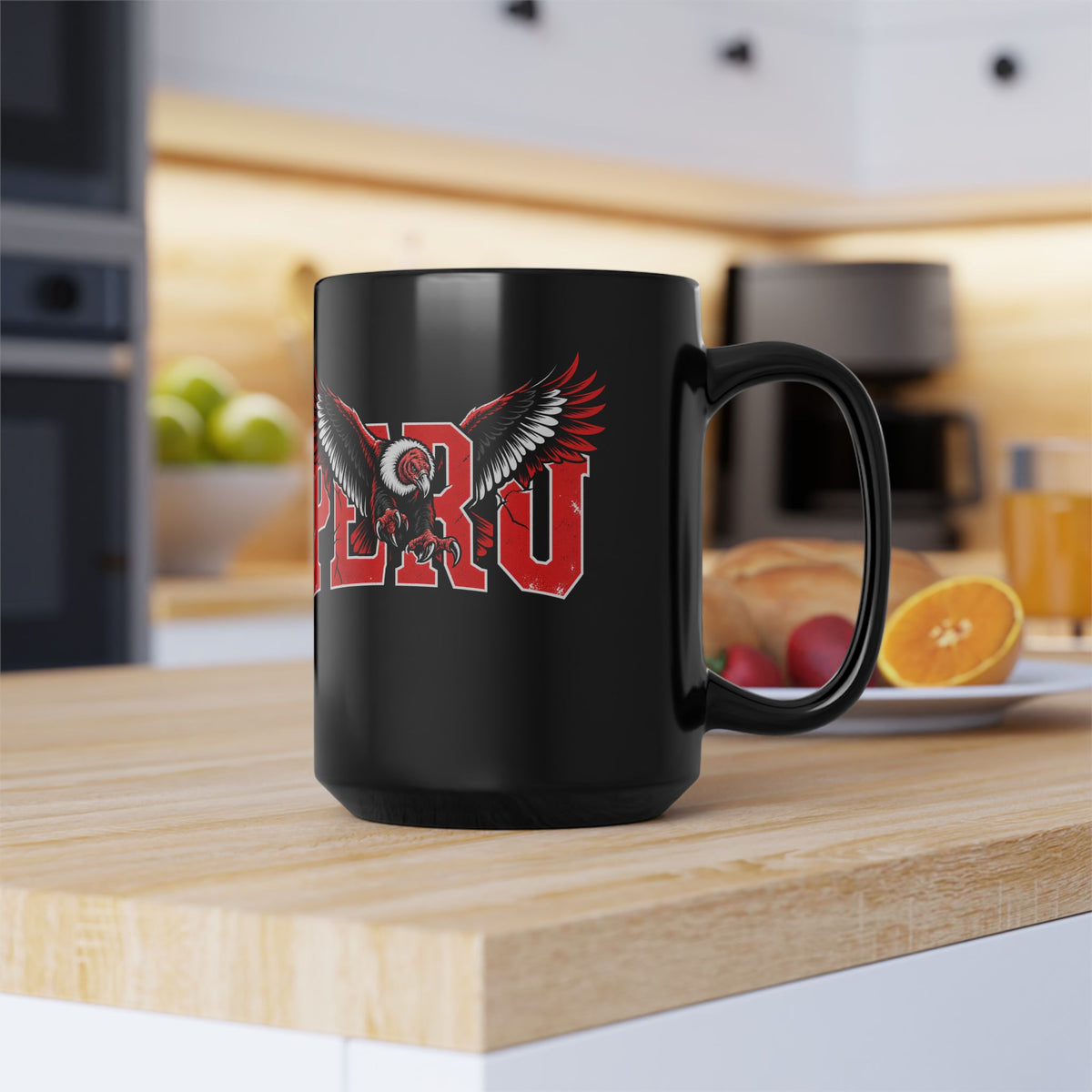Best Peruvian Black Coffee Mug "Peru Condor Bold"