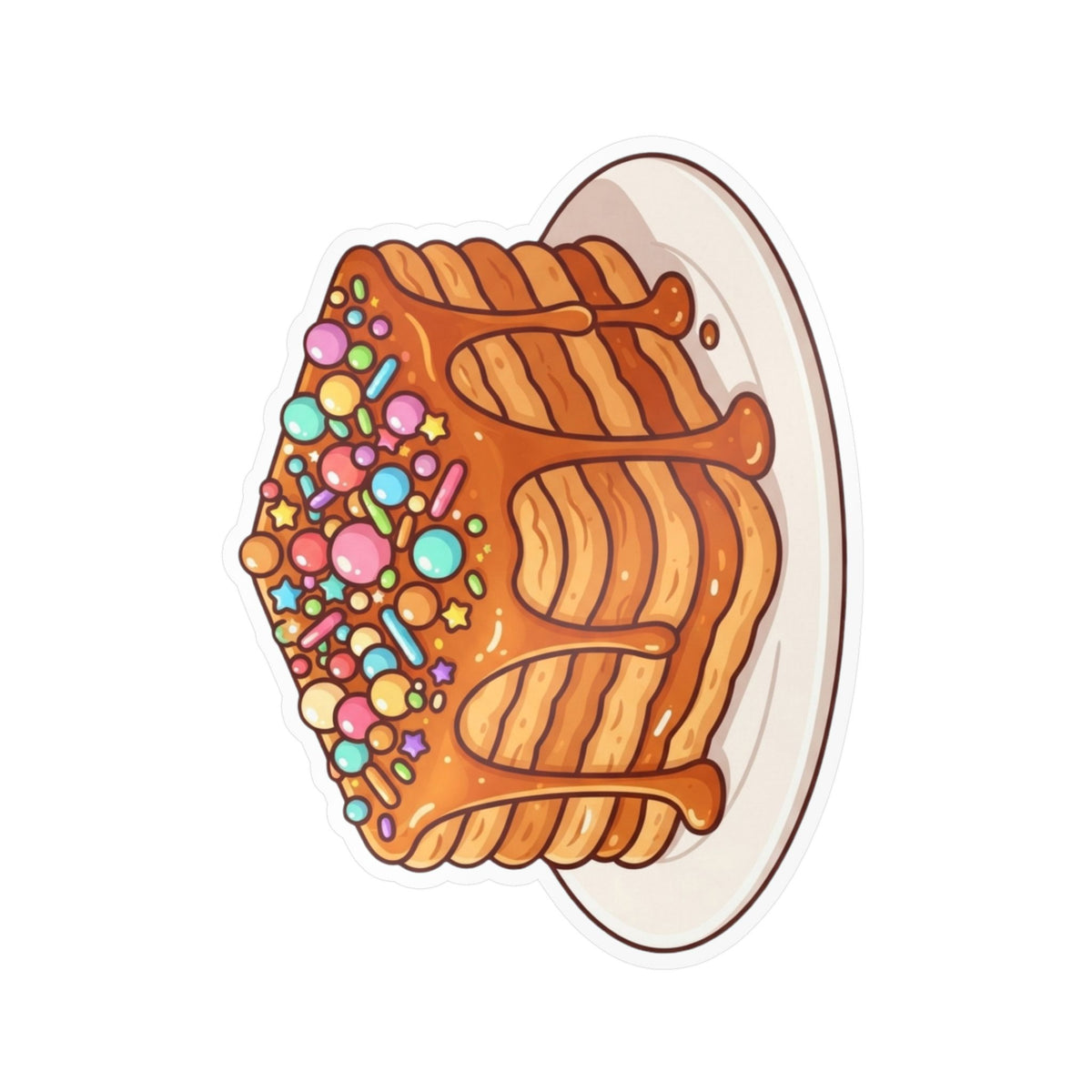 Best Turrón de Doña Pepa Sticker - Peruvian Dessert Decal