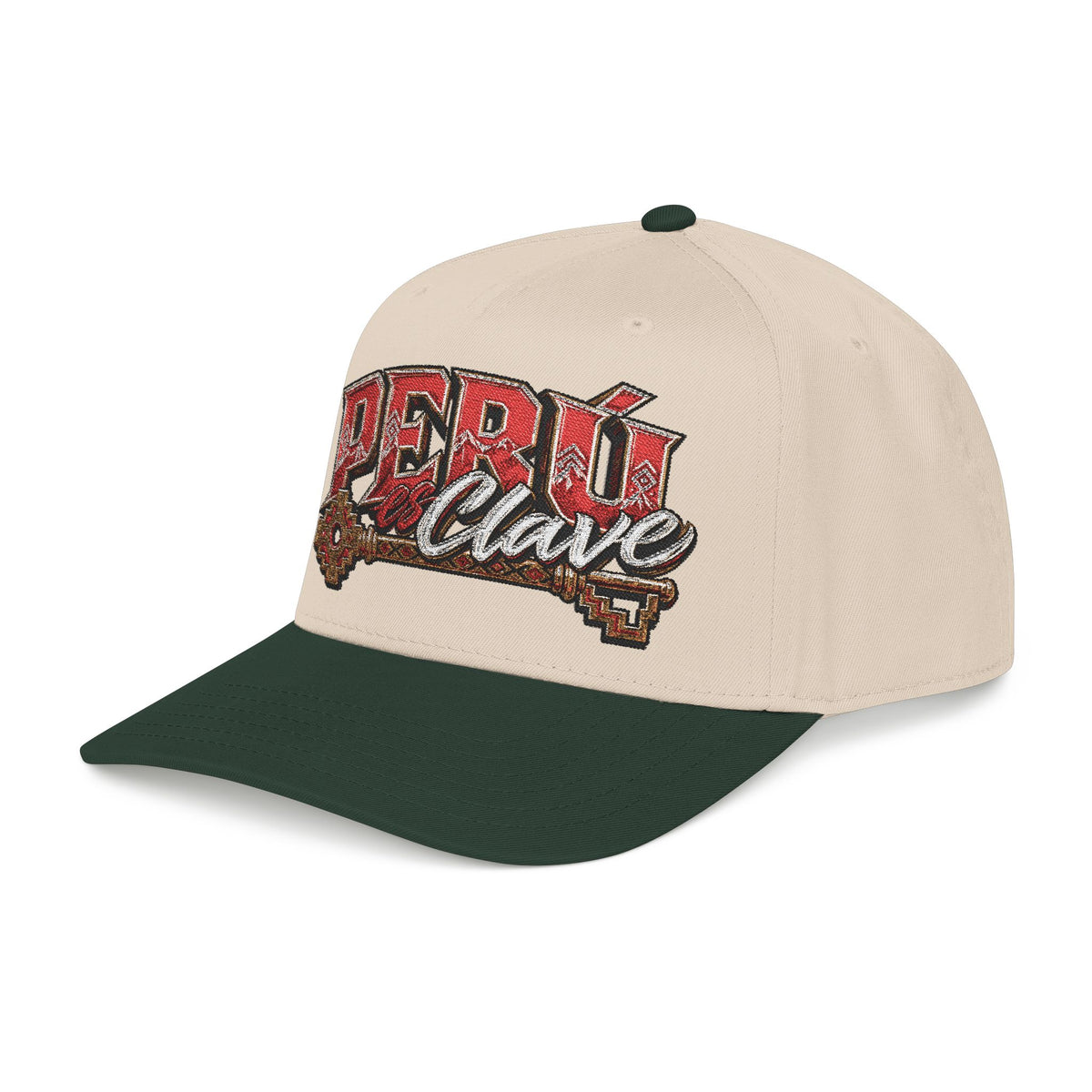 Best Peru Es Clave Embroidered Cap USA