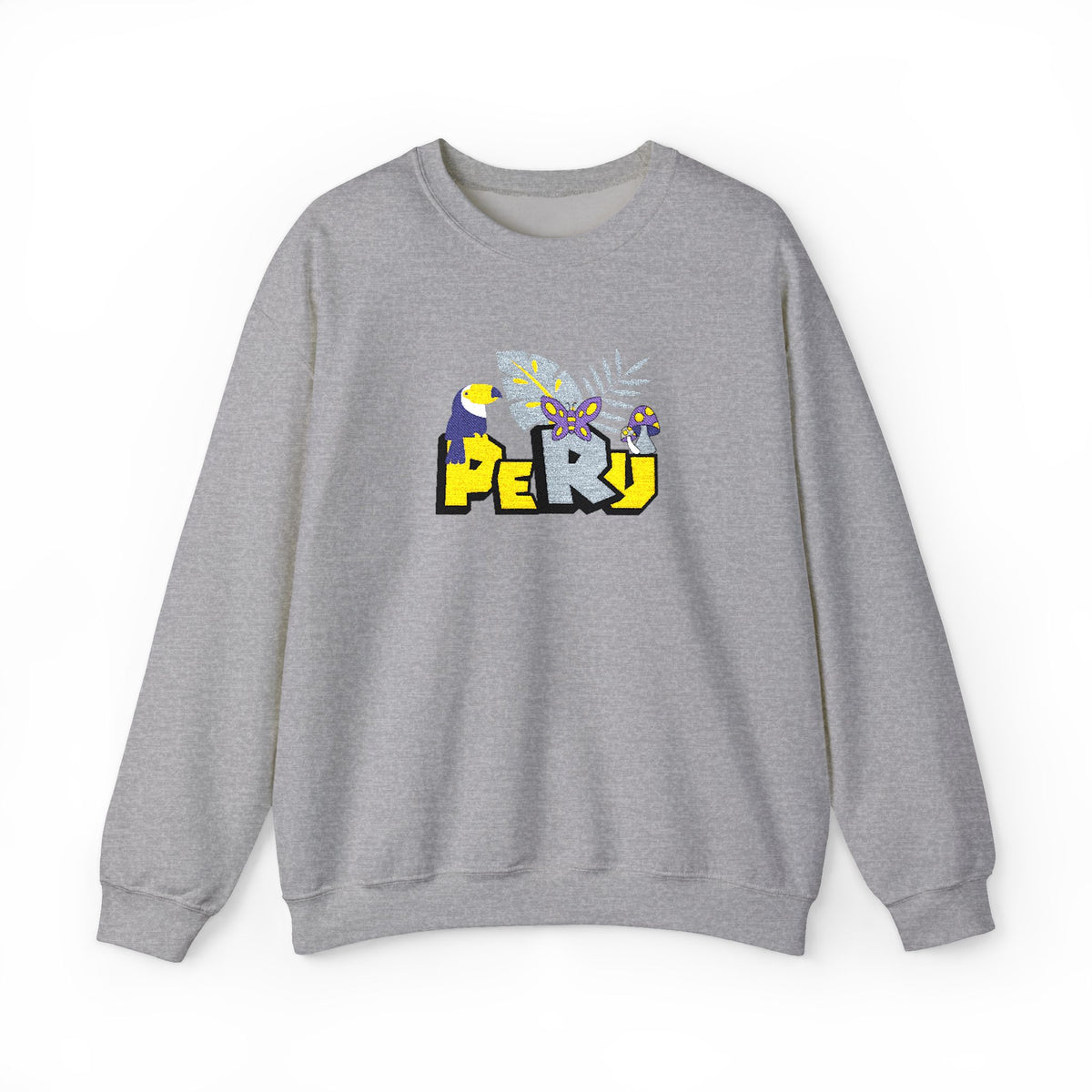 Best Peru Jungle Embroidered Sweatshirt USA