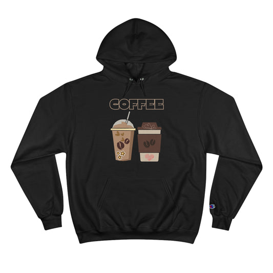 Best Unisex Customized Champion Coffee Hoodie For Hot & Cold Brew Crew