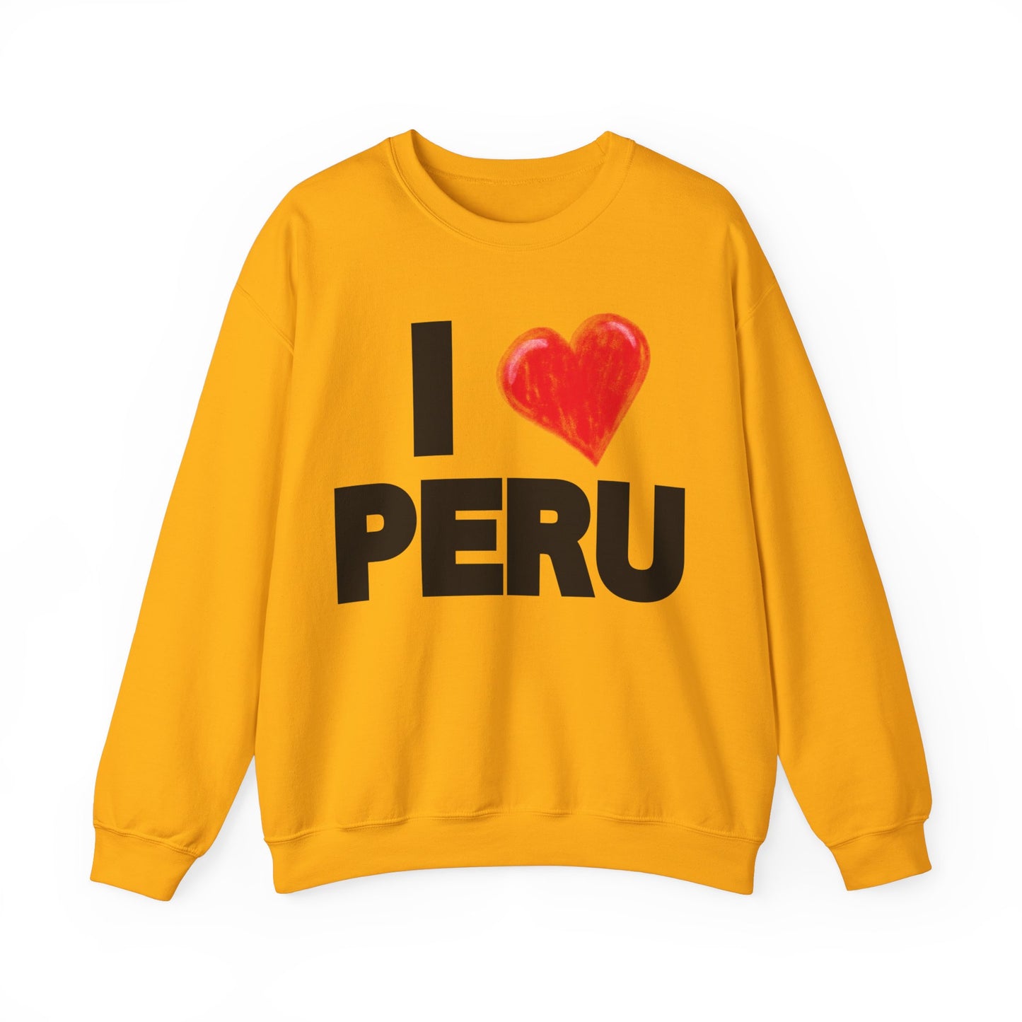 Best Unisex Sweatshirt Peruvian Inspired "I Love Peru"