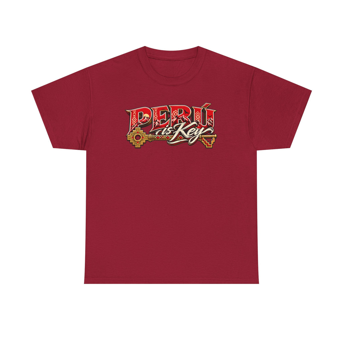 Best Peru is Key T-Shirt - Andes Sun & Condor Peruvian Tee