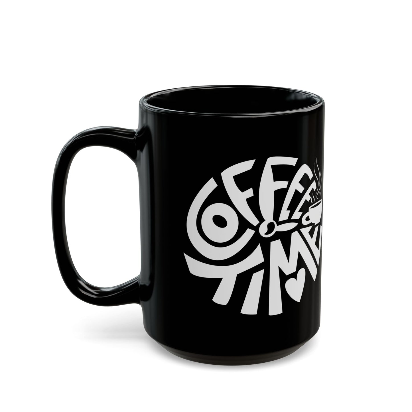 Best Black Coffee Mug Bold & Brewed: The 'Coffee Time' Mug You Need