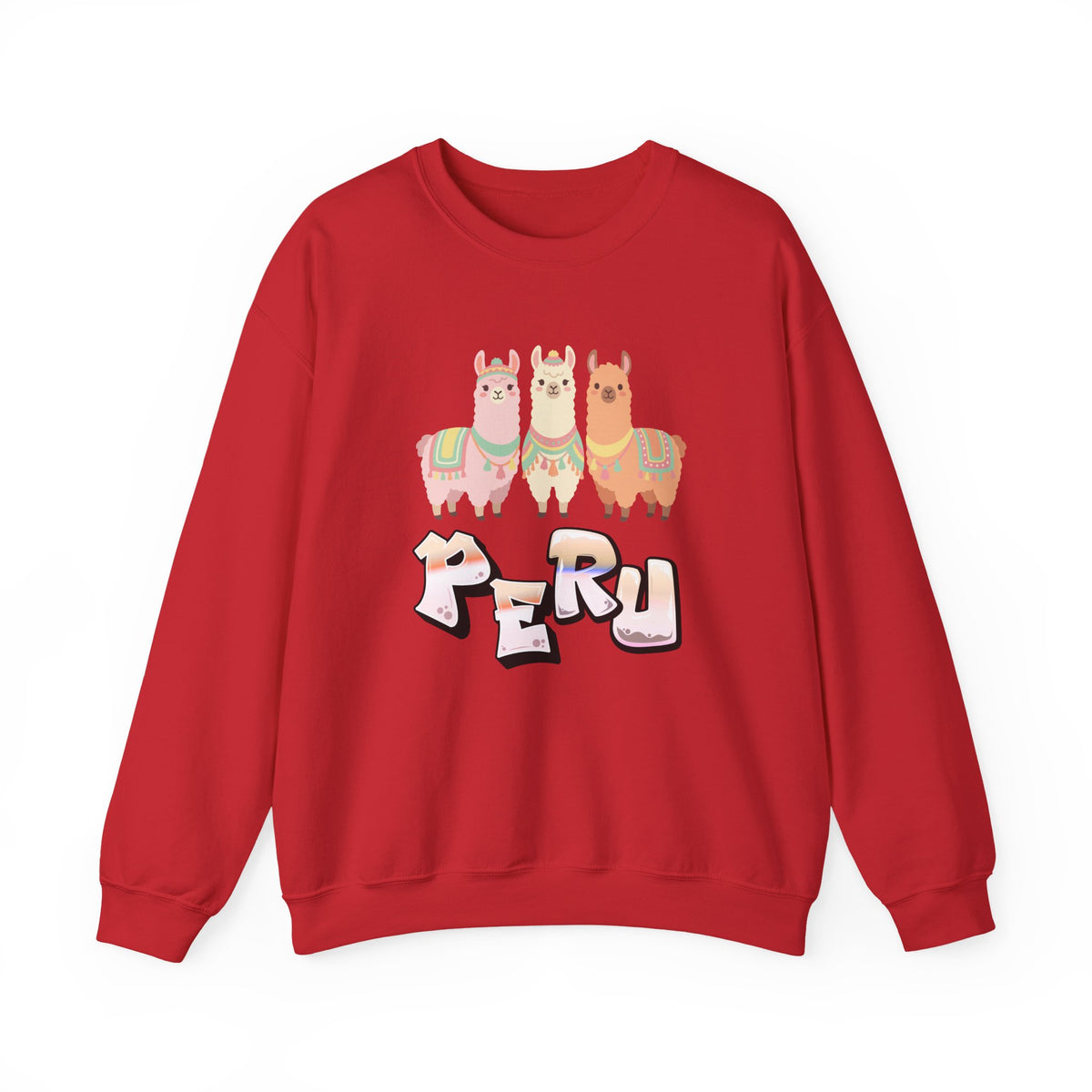 Best Peru Three Llamas Sweatshirt - Peruvian Crewneck