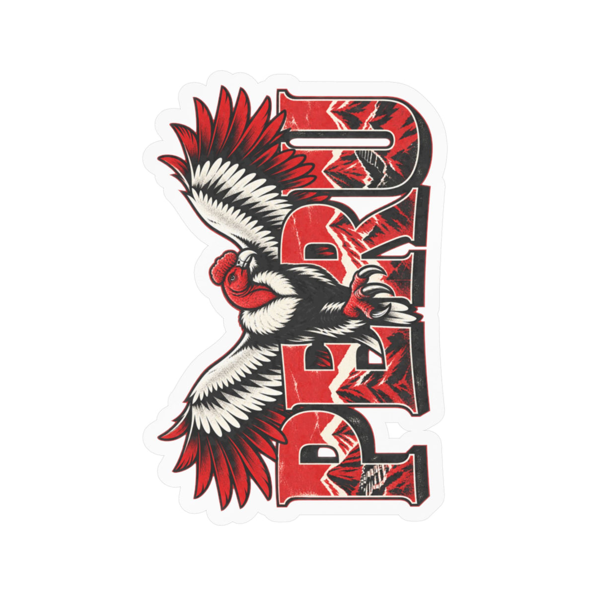 Best Peru Condor Sticker - Vinyl Decal